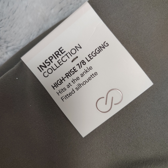 NWT CALIA Inspire Collection "Dark Grey" High-Rise 7/8 Legging Women's XL NEW!! - Picture 3 of 6